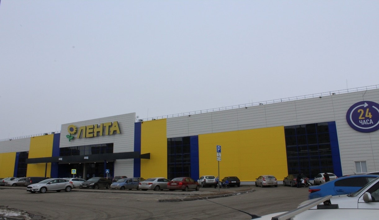 Закончили строительство магазина Лента Закончили строительство магазина Лента